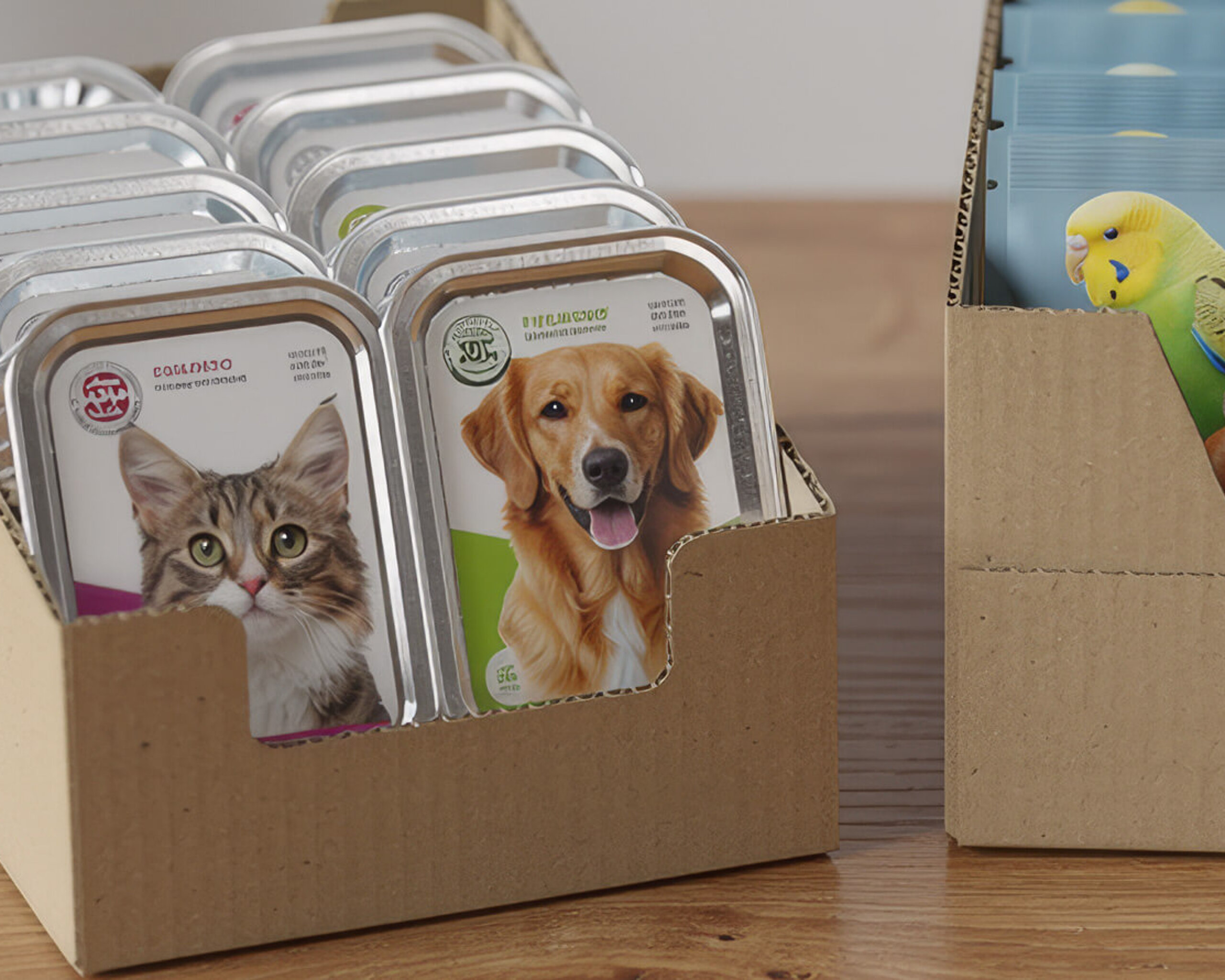 Packaging machines for pet food