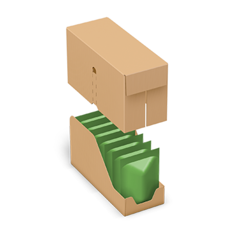 Tray/Cover carton (cover outside)